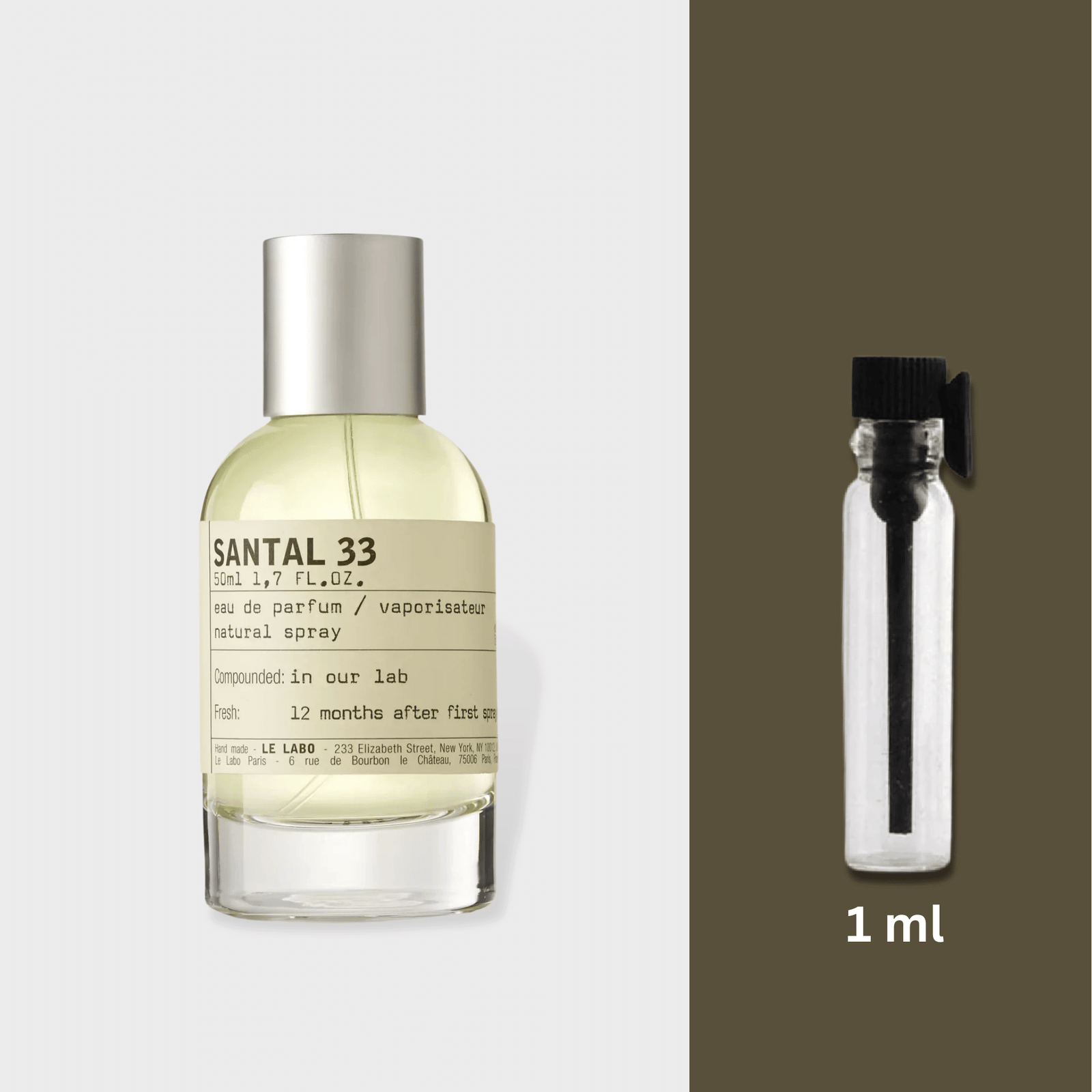 【未開封】LE LABO SANTAL33 パークハイアット　ノベルティセット Le Labo Santal 33 Perfume Set (Perfume, Lotion, Shampoo